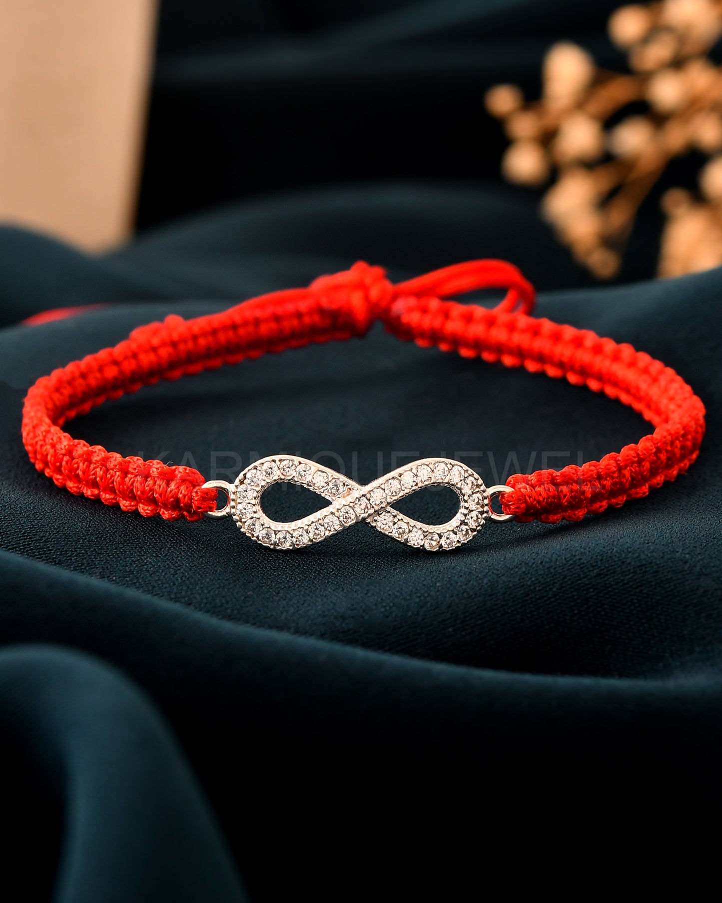 Infinity 925 Silver Rakhi