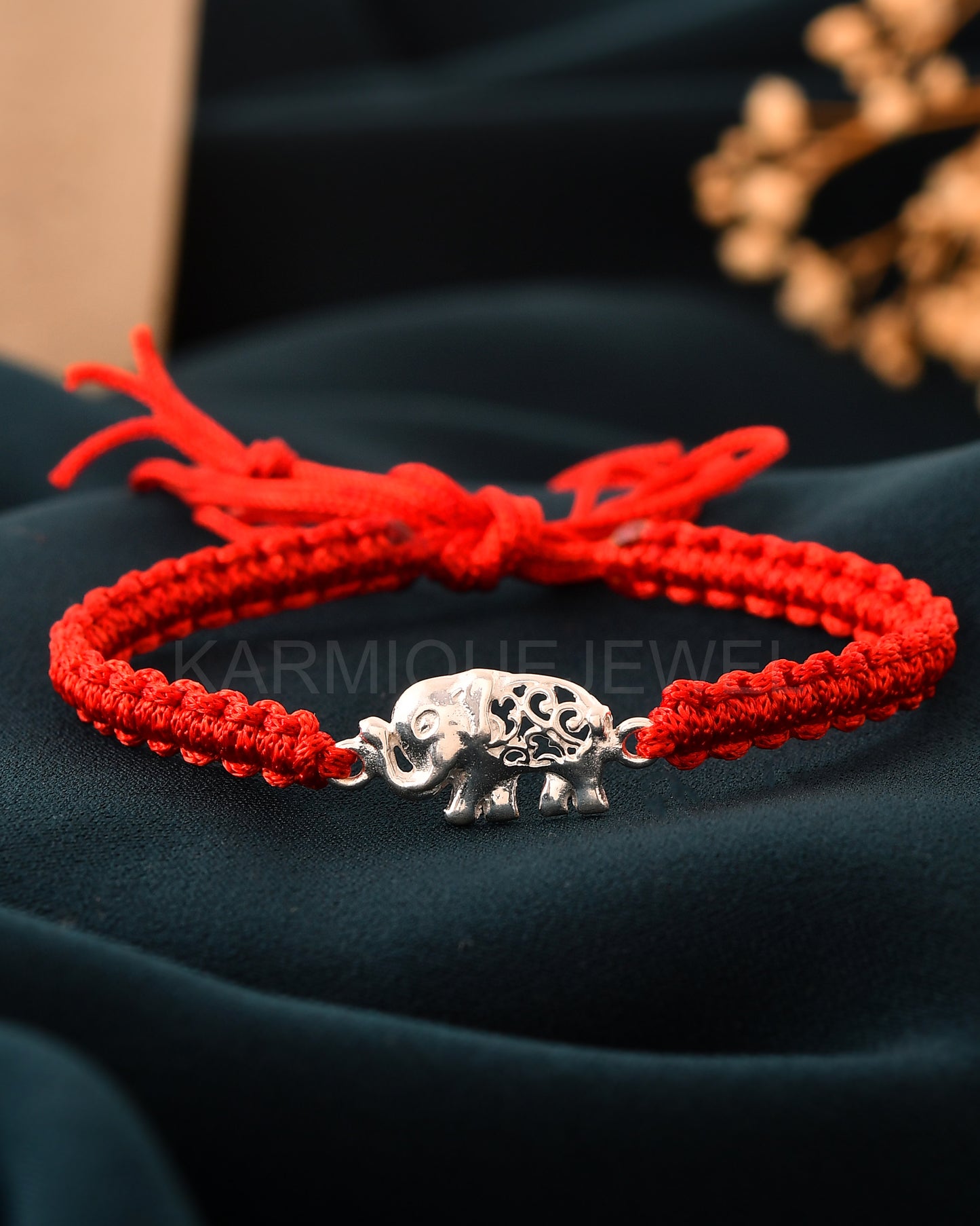 HATHI 925 Silver Rakhi