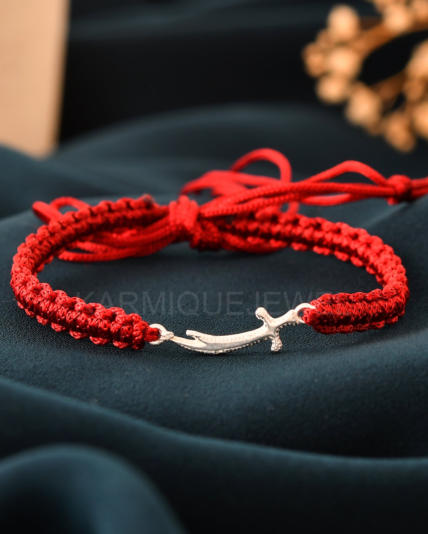 DAGGER 925 Silver Rakhi