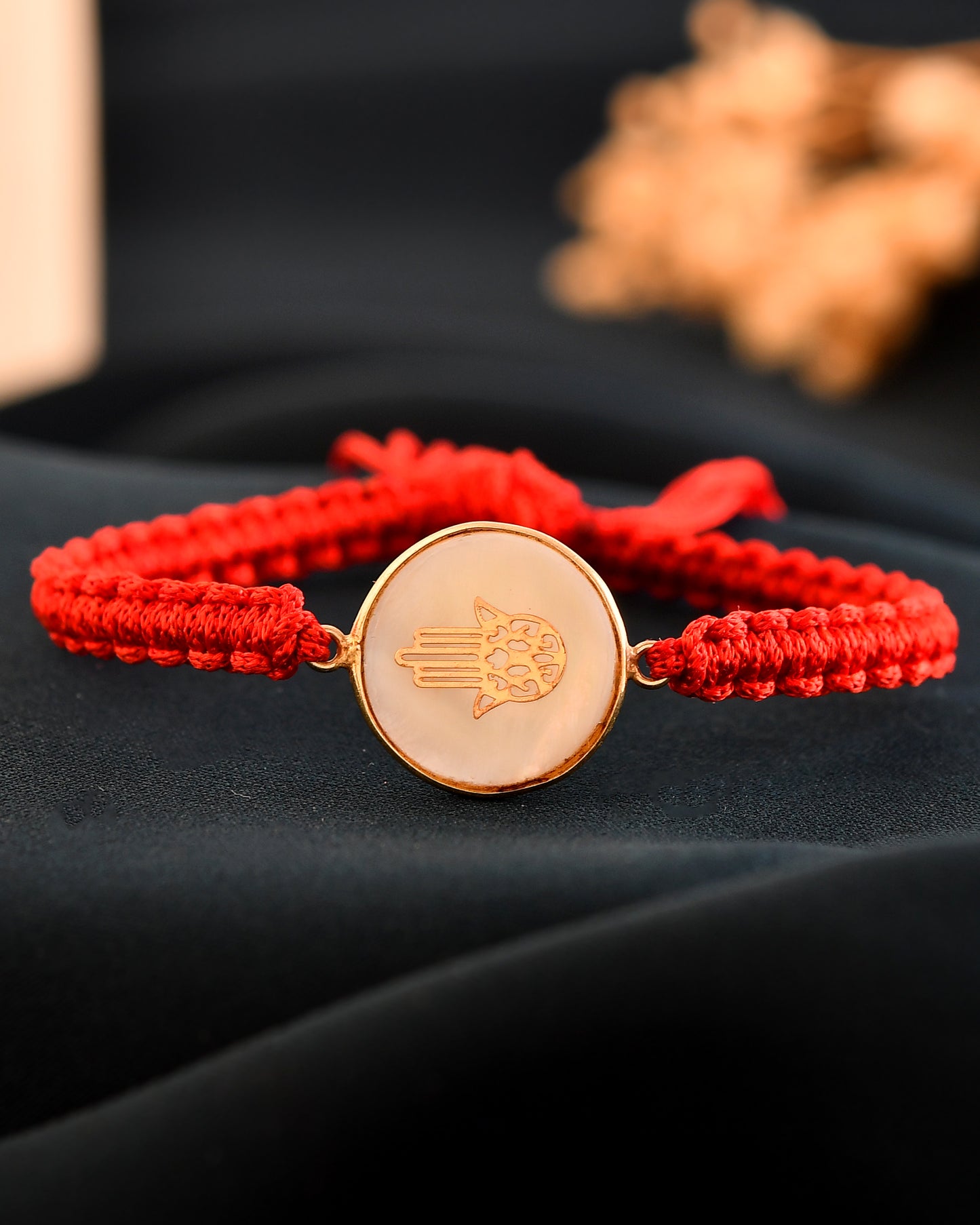 HAMSA 925 Silver Rakhi