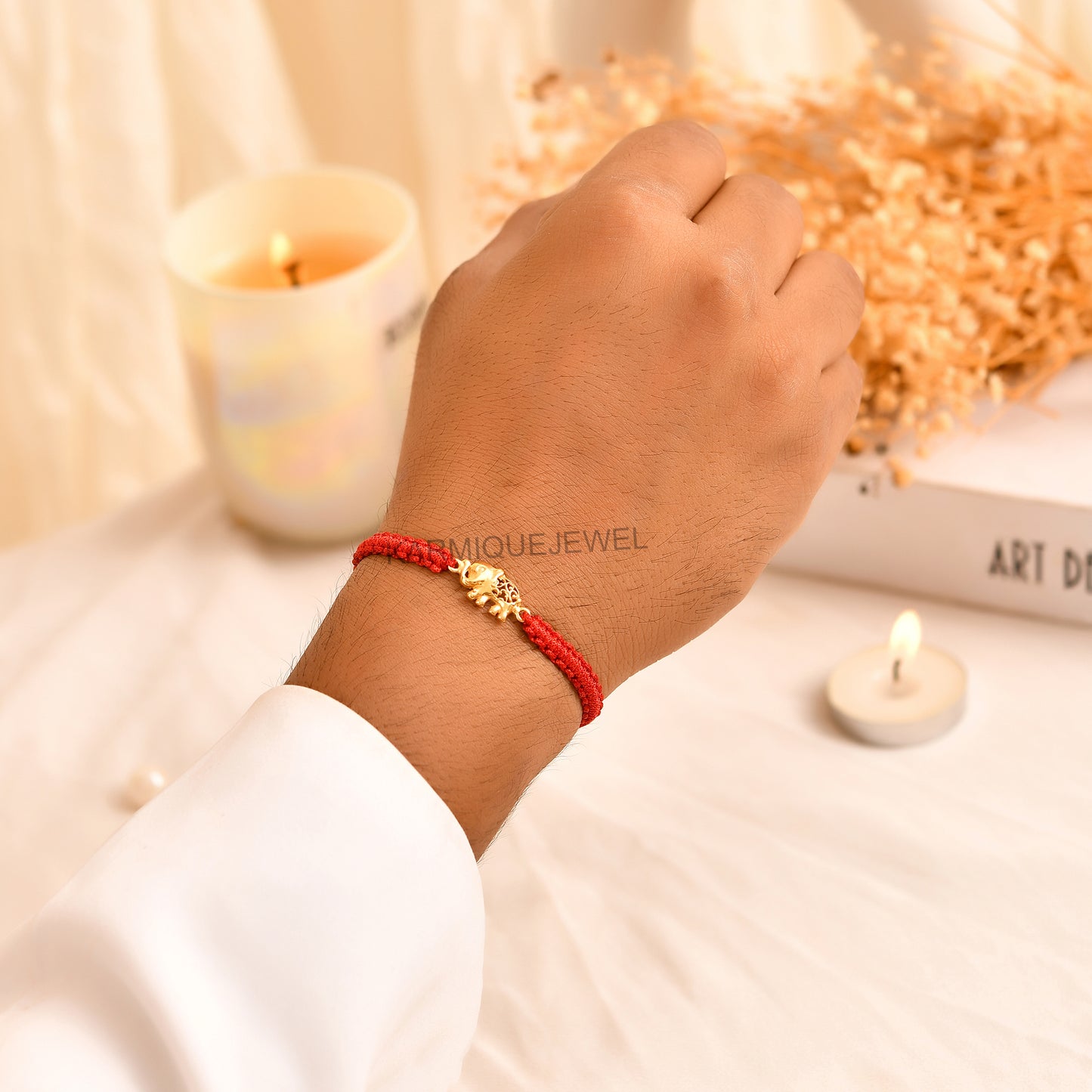 HATHI 925 Silver Rakhi