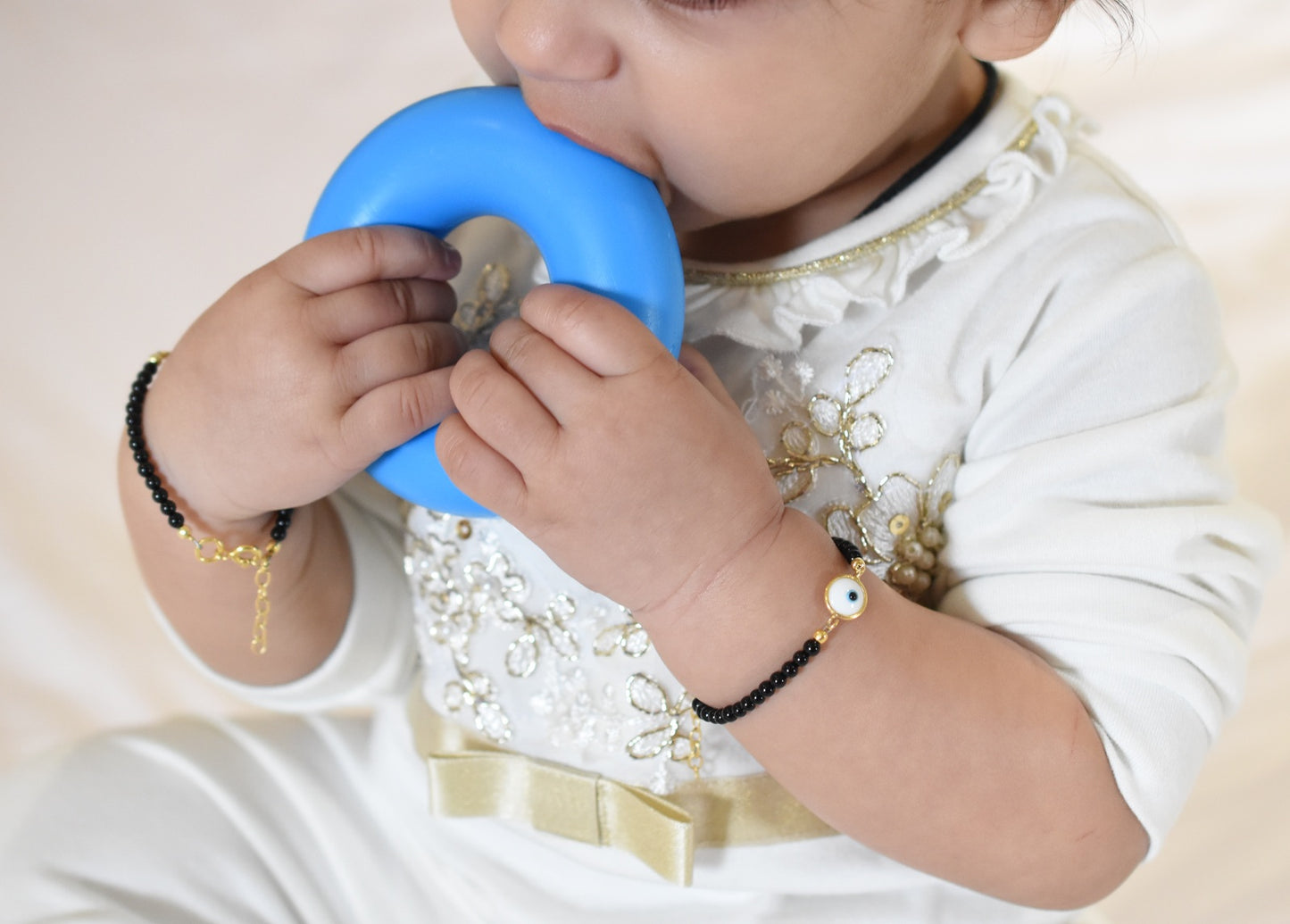 Nazar Bracelet-Blue, Black, White