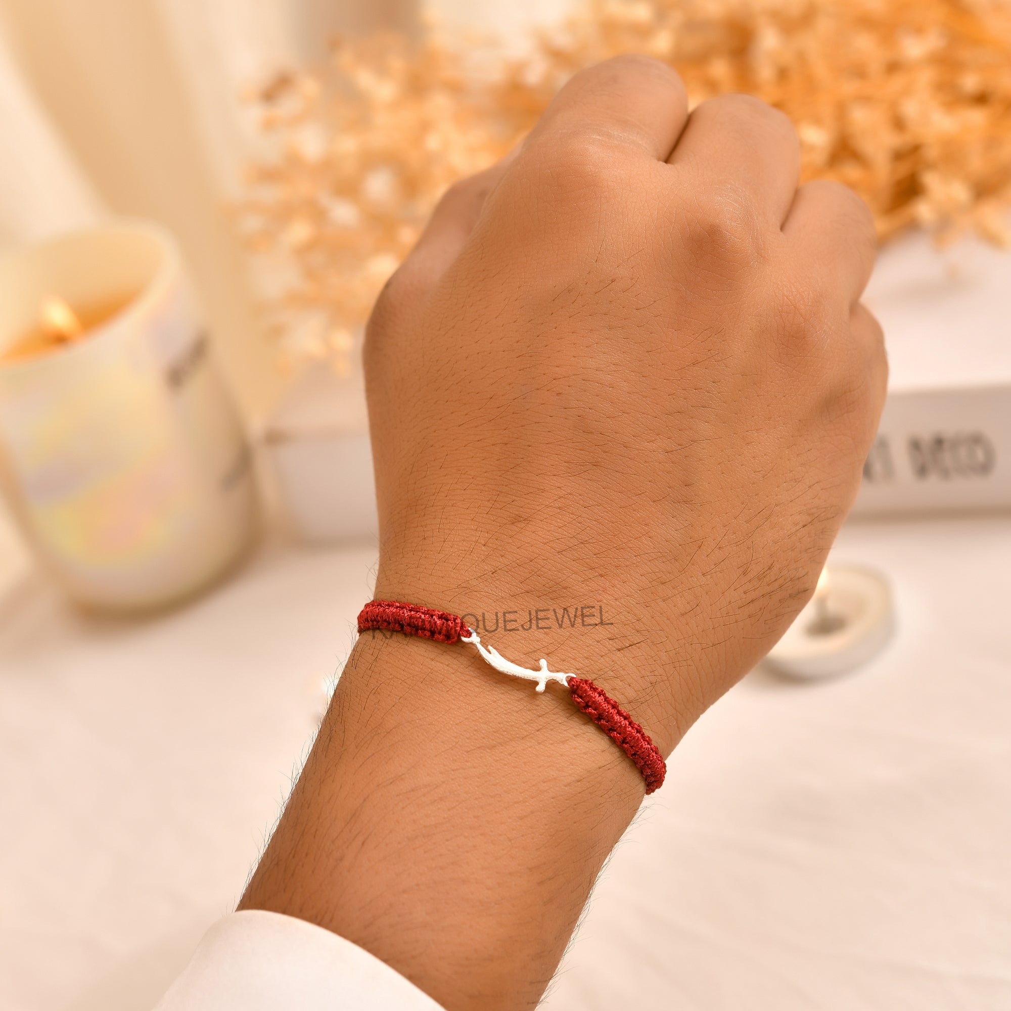 DAGGER  925 Silver Rakhi